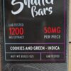Chocolate Indica Shatter Bar 1200mg